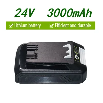 100% Nauja Greenworks 24V 3000mAh Ličio-jonų Baterija