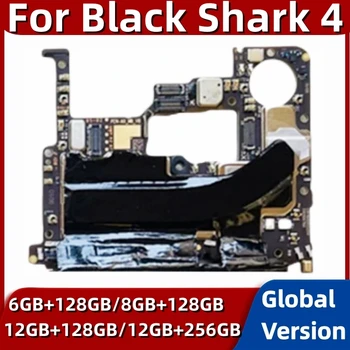 128 GB 256 GB Mainboard Xiaomi Black Shark 4 Plokštę Atrakinta Loginės Grandinės, Lenta Su Snapdragon 870 5G Žetonų