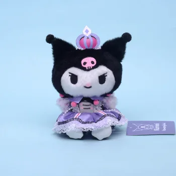 15cm Sanrio Kawali Kuromi Hello Kitty Mano Melodija Cinnamoroll Pagalvę Pliušinis Keychain Anime Vaikas žaislų, Animacinių filmų helovinas dovana