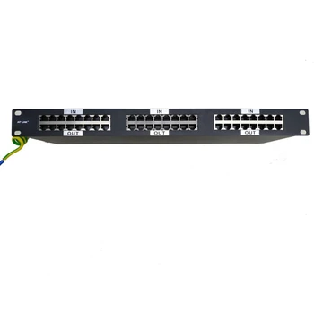 24 Port Ethernet Surge Protector, Apsauga Nuo Žaibo