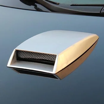 3D Suklastotas Automobilio Variklio Dangčio Plastikinė orlaidės Angos Dekoratyvinis Lipdukas Lipdukai Automobilio Stlyling Auto Išorės Apdailos Aksesuarai NE