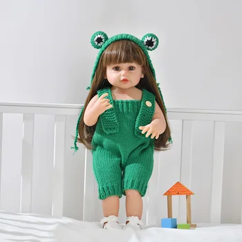 Atgimsta Lėlės Cute Girl Žaislai Visiškai Emalį Galima Skalbti Imitacija, Kūdikių Lėlės Vaikų Žaislai Didmeninė