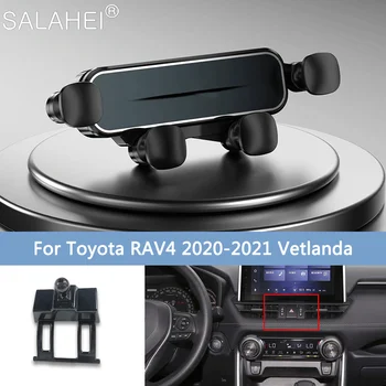 Automobilinis Telefono Laikiklis Toyota RAV4 5 XA40 XA50 2017 2019 2021 2022 Oro Išleidimo Svorio Kalno Stovi GPS Laikiklis, Auto Priedai