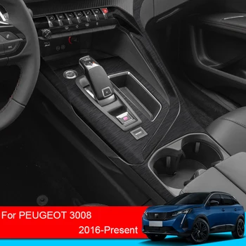 Automobilių Interjero Lipdukas, Skirtas Peugeot 3008 2016-2025 Kėlimo Langą, Skydo Lipdukas Pavarų Dėžė, Prietaisų Skydelio Kino Vidaus Auto Priedų