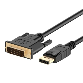DisplayPort (DP) su DVI Kabeliu, Auksą, Sidabrą, 6 Pėdų