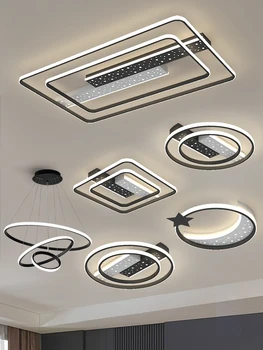 Kambarį LED lubų lempa sietynas Restoranas tyrimą, miegamojo, lempos, modernus minimalistinio šviesos prabangus led lubų lempa lempos