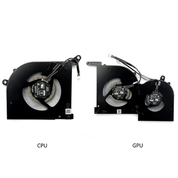 MSI GS66 WS66 Slaptas 10SD Laptop CPU Aušinimo Ventiliatorius 5V 1.0 A 4pin GPU Radiatoriaus Lašas Laivas
