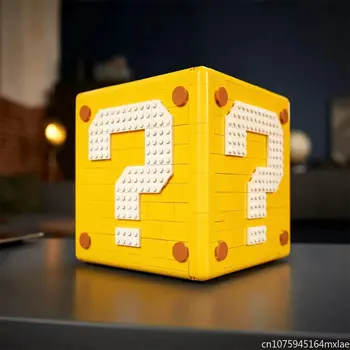 Naujas Super 64 klaustuko Blokai Modelis Plytų Žaidimas Blokai Švietimo Žaislai Vaikams Gimtadienio Dovanos tilptų 71395