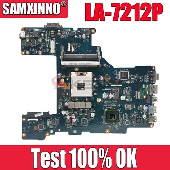 Skirtas TOSHIBA Satellite P775 P755 Nešiojamas Mainboard Plokštė K000128610 PHRAA LA-7212P 100% bandymų gerai