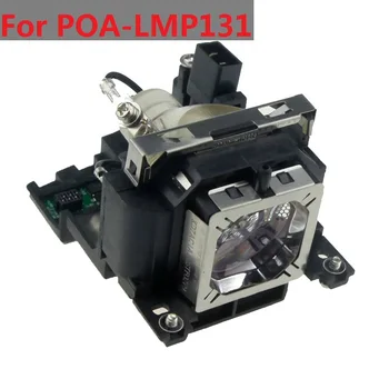 Suderinama POA-LMP131 Projektoriaus Lempa SANYO PLC-WXU300 PLC-XU3001 PLC-XU305 PLC-XU350 PLC-XU355 Plikas Lempa Su gaubtu