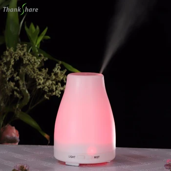 THANKSHAR 7Color LED Aromatas Diffusor Aromaterapija Ultragarsinis Oro Drėkintuvas eterinis Aliejus Difuzoriaus Rūkas Maker 