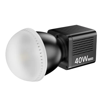 Ulanzi LT028 40w Nuolat COB LED Vaizdo Šviesos Bowens Mount 3400mAh 2500-6500k Nešiojamų Užpildyti Šviesos Gyventi Fotografijos Studija