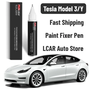 Už Tesla Dažais Padažyti Pen Varantys Scratch Remover Remonto Modelis 3 X Y S Automobilių Dažai Fiksažų Pen Balta Juoda Sidabrinė Raudona Mėlyna