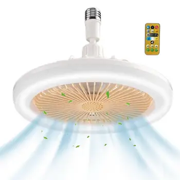 Ventiliatorius LED Šviesos Šiuolaikinės Troba Ventiliatorius Su Šviesos Tris Pavaras, Aromaterapija Funkciją, Miegamojo Kambarį